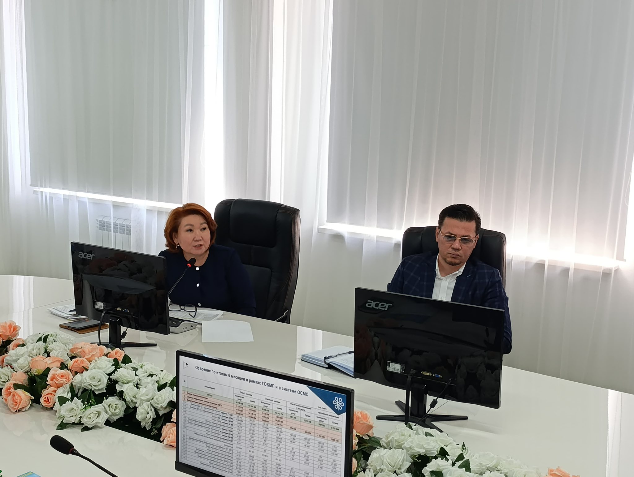 Итоги выполнения ГОБМП и ОСМС за 6 месяцев 2025 года обсудили на аппаратном совещании