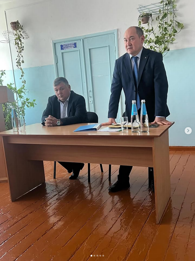 Малеевск және Бобровка ауылдарының тұрғындарымен кездестім.