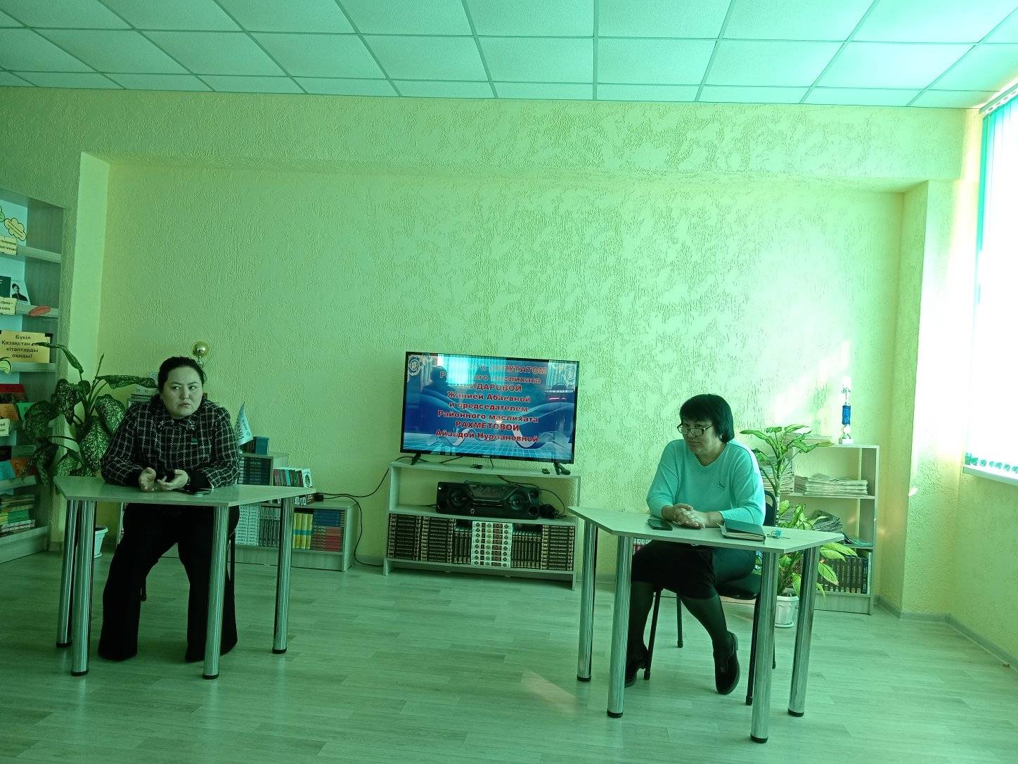 Қарақоға ауылының тұрғындарымен кездесу