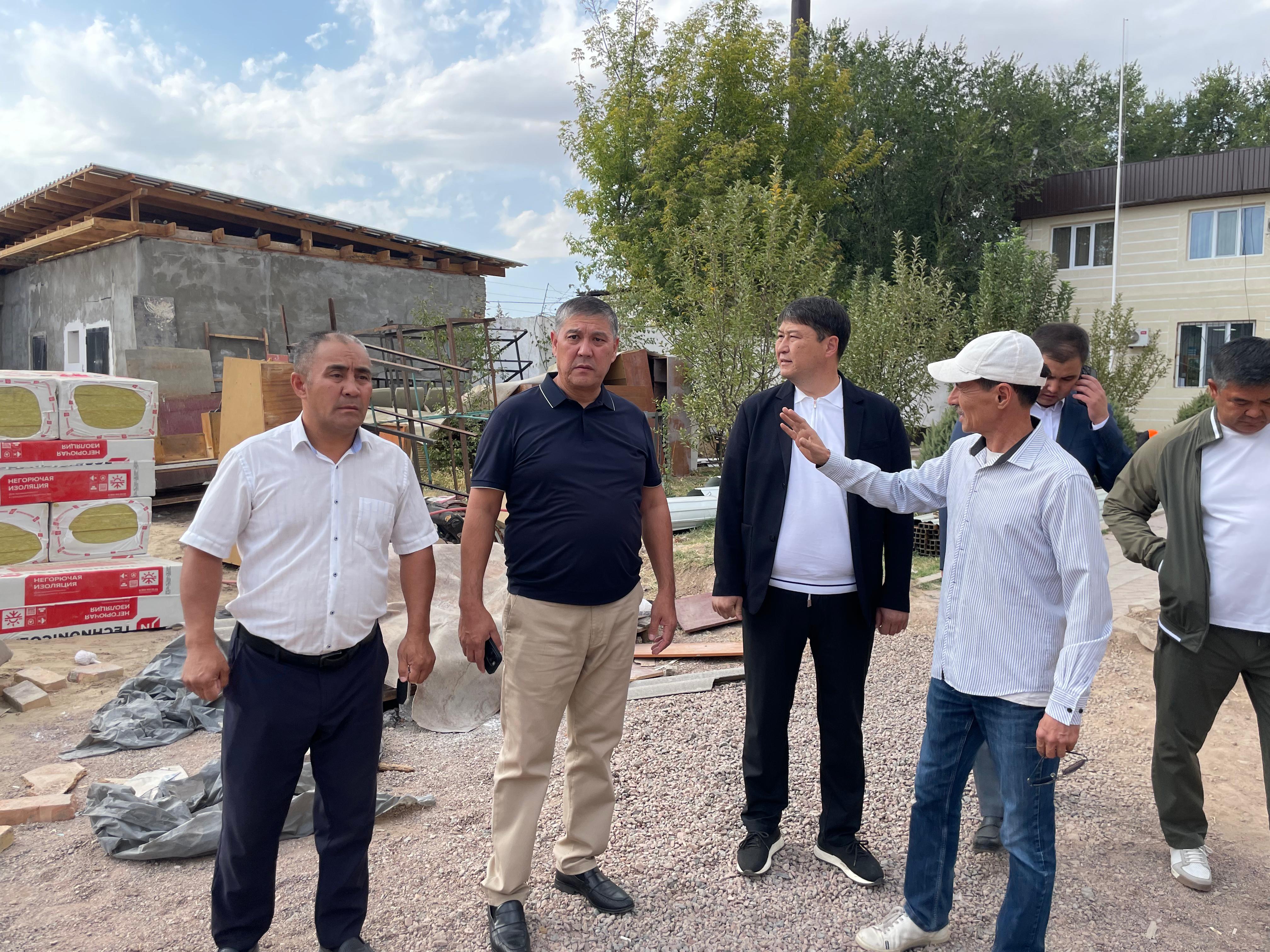 ИНФРАҚҰРЫЛЫМДЫҚ ЖҰМЫСТАР ҚАТАҢ БАҚЫЛАУДА