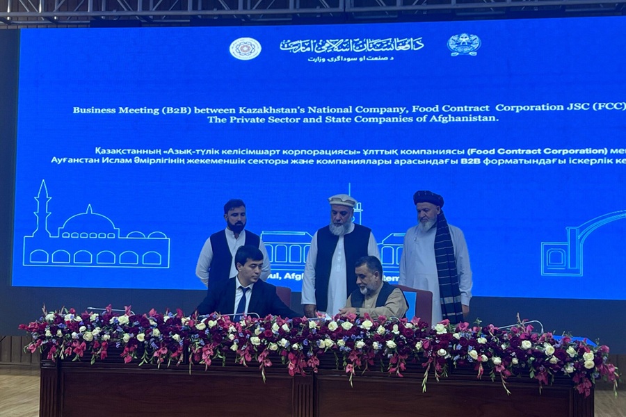 Агроэкспорт казахстанской продукции в Афганистан вырастет более чем на 100 млн долларов