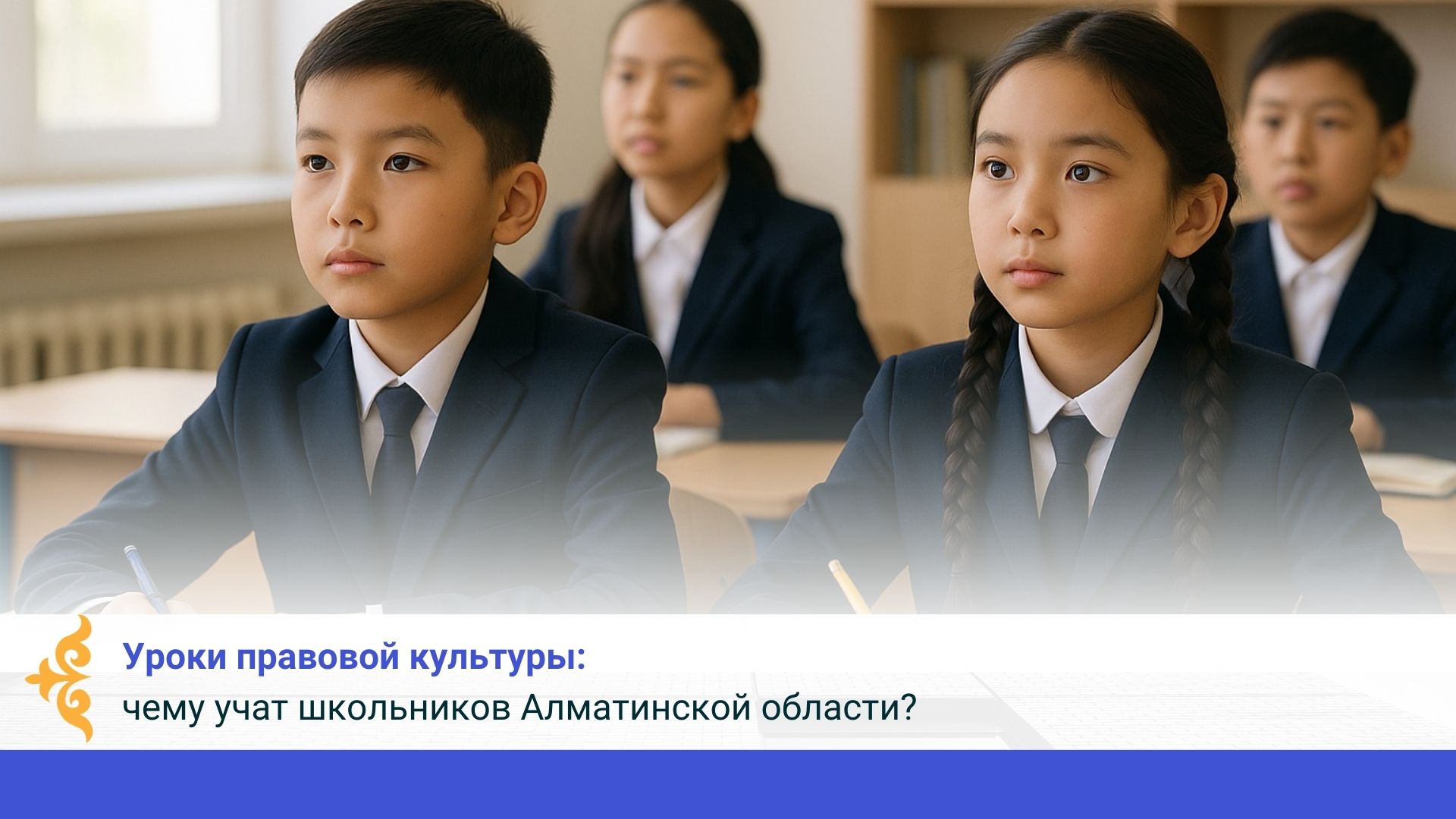 Уроки правовой культуры: чему учат школьников Алматинской области?