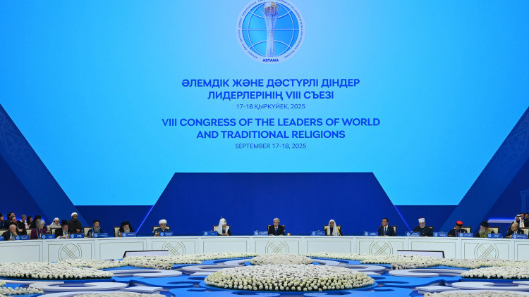 Қазақстан Президенті Әлемдік және дәстүрлі діндер көшбасшыларының VIII съезінің ашылуында сөз сөйледі