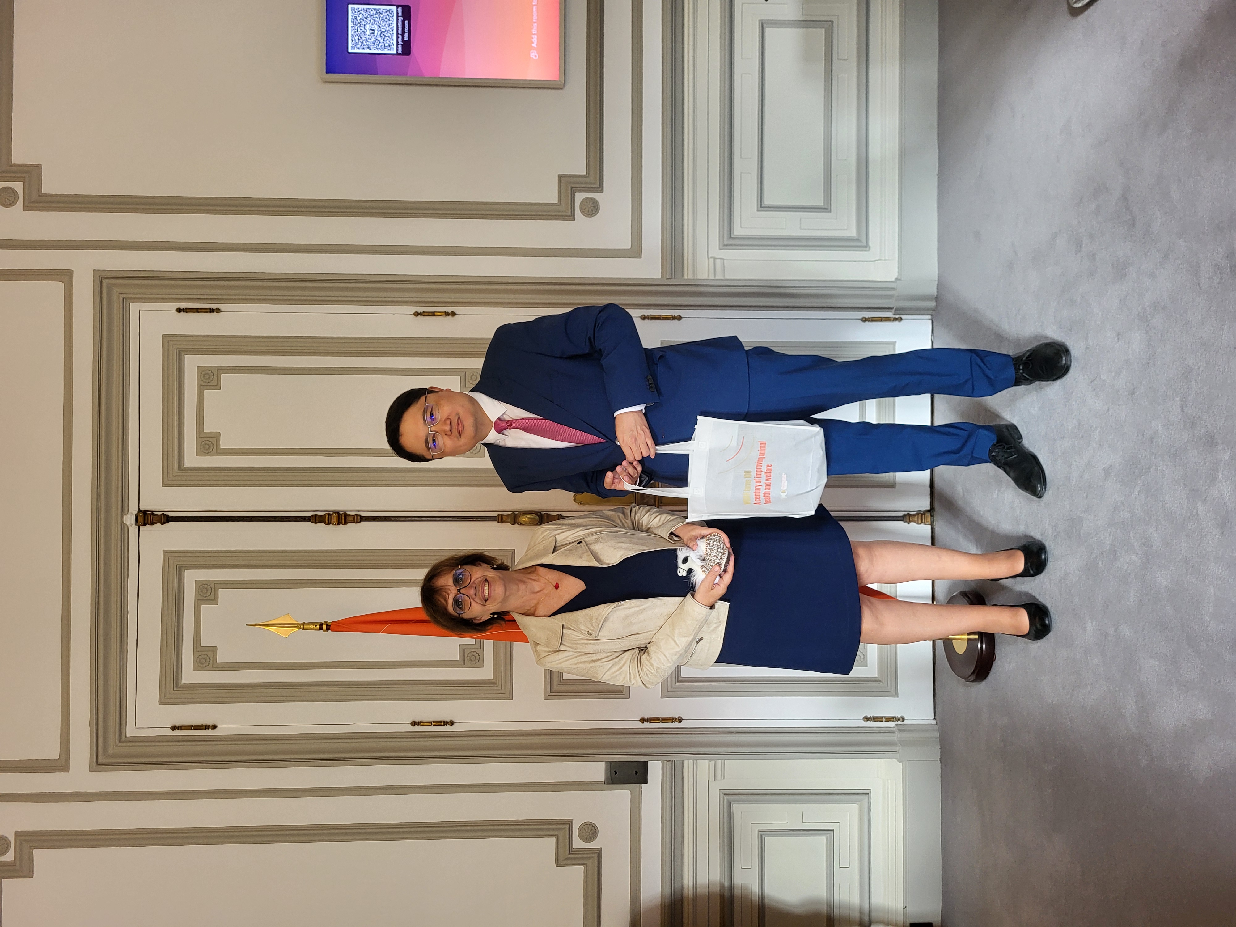A Meeting was held in Paris with the Leadership of the World Organisation for Animal Health