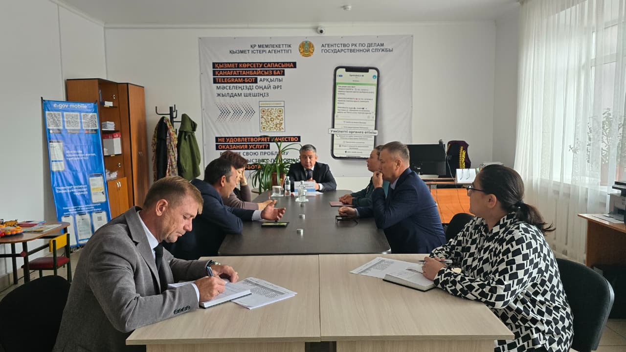Аким Сандыктауского района Серік Құдабай провел очередной личный прием граждан.