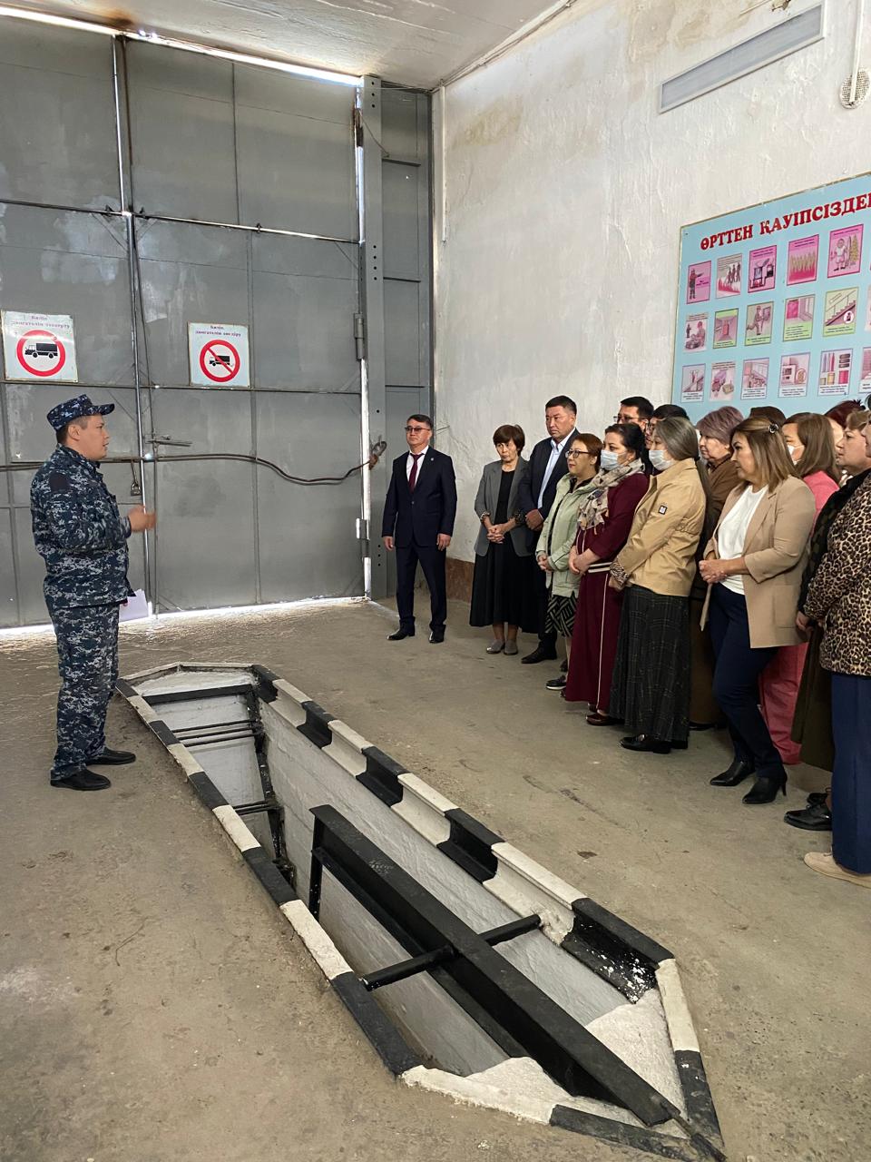 Департамент қызметкерлеріне мекеменің ішкі режимі таныстырылды