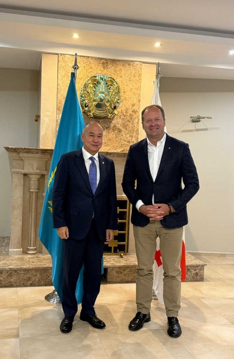The meeting of the Ambassador of Kazakhstan with the Ambassador of Lithuania