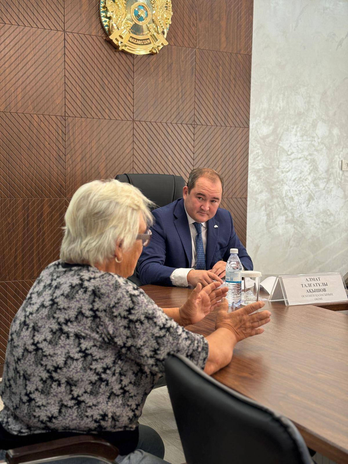 Азаматтарды жеке сұрақтары бойынша қабылдау өтті