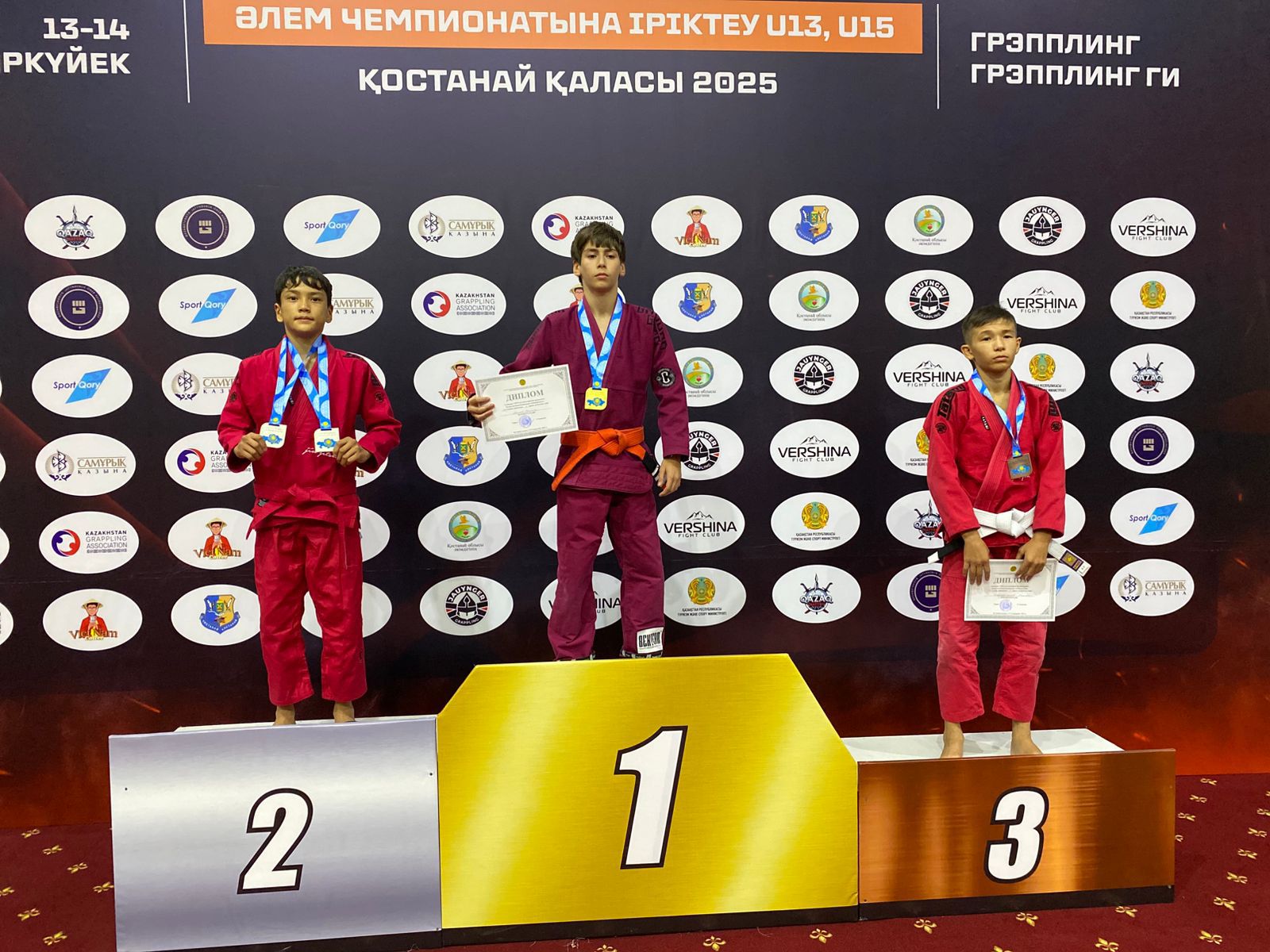 13–14 қыркүйек күндері Қостанай қаласында UWW грэпплингтен Қазақстан чемпионаты өтті