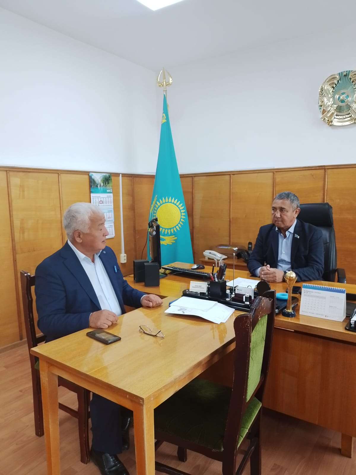 Егін жинау науқаны мәселелері бойынша жұмыс кездесуі