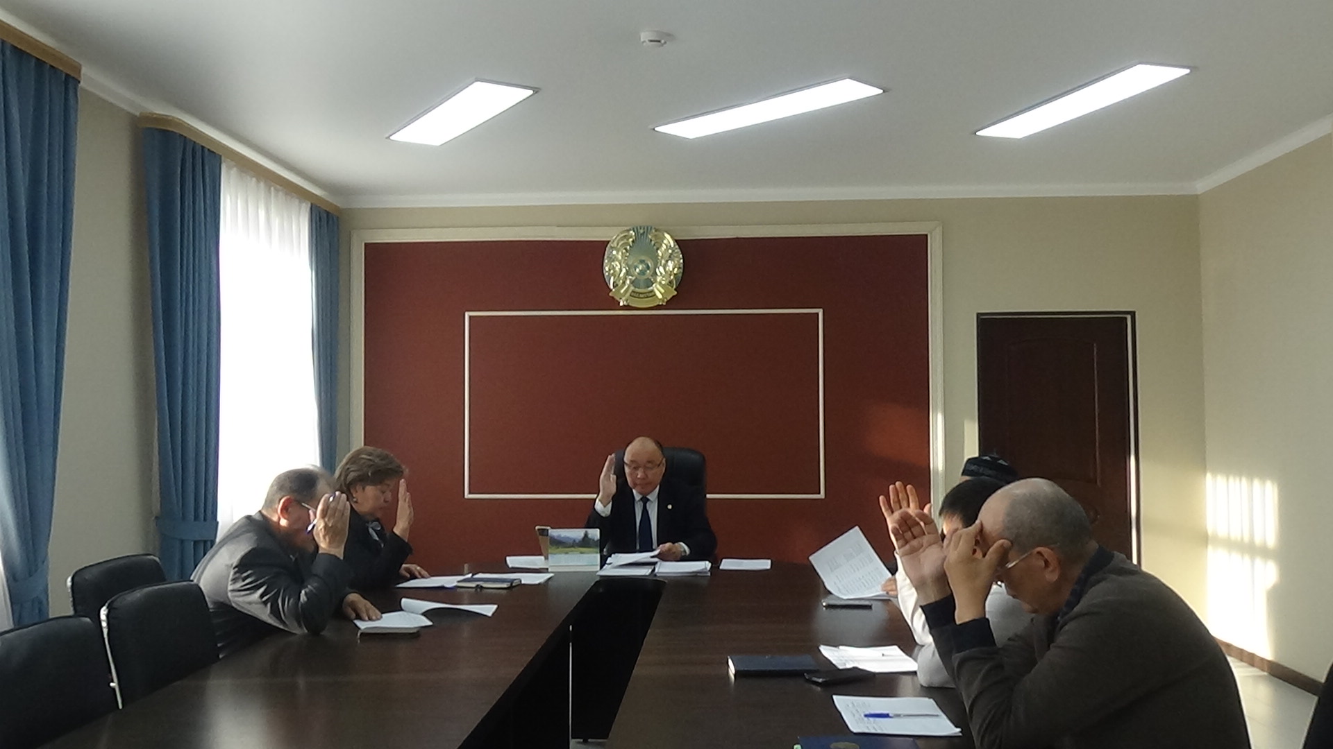 Заседание комиссии по приему кандасов