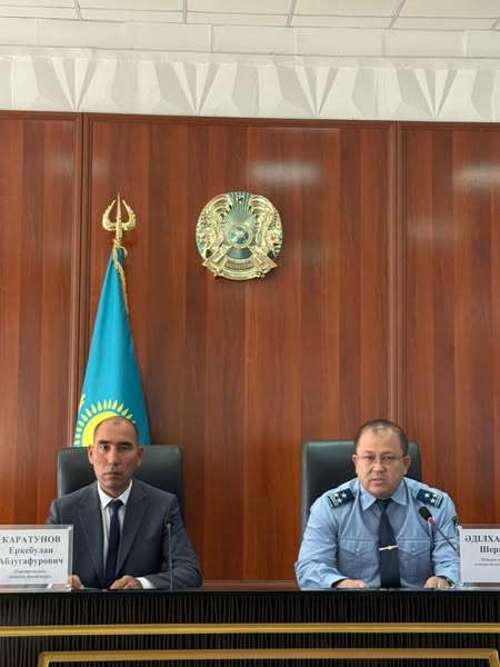 ШАРДАРАДА ЖОЛ ҚАУІПСІЗДІГІ ТУРАЛЫ БРИФИНГ ӨТТІ