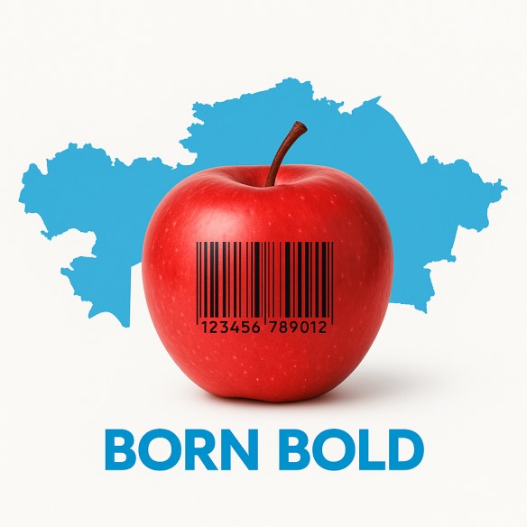 Kazakhstan. Homeland of Apples. Homeland of Bold Ideas. Born Bold.