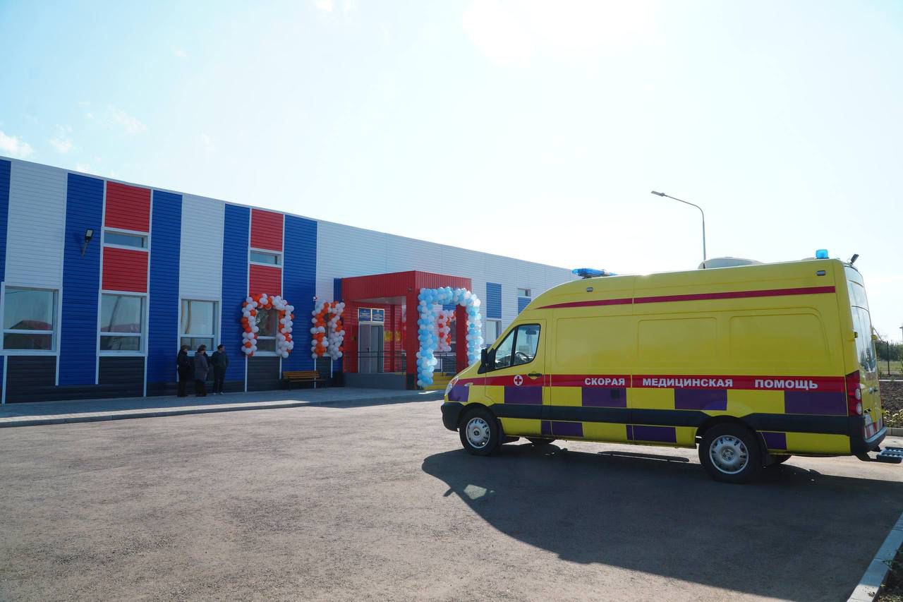 В селе Аксай состоялось открытие новой врачебной амбулатории