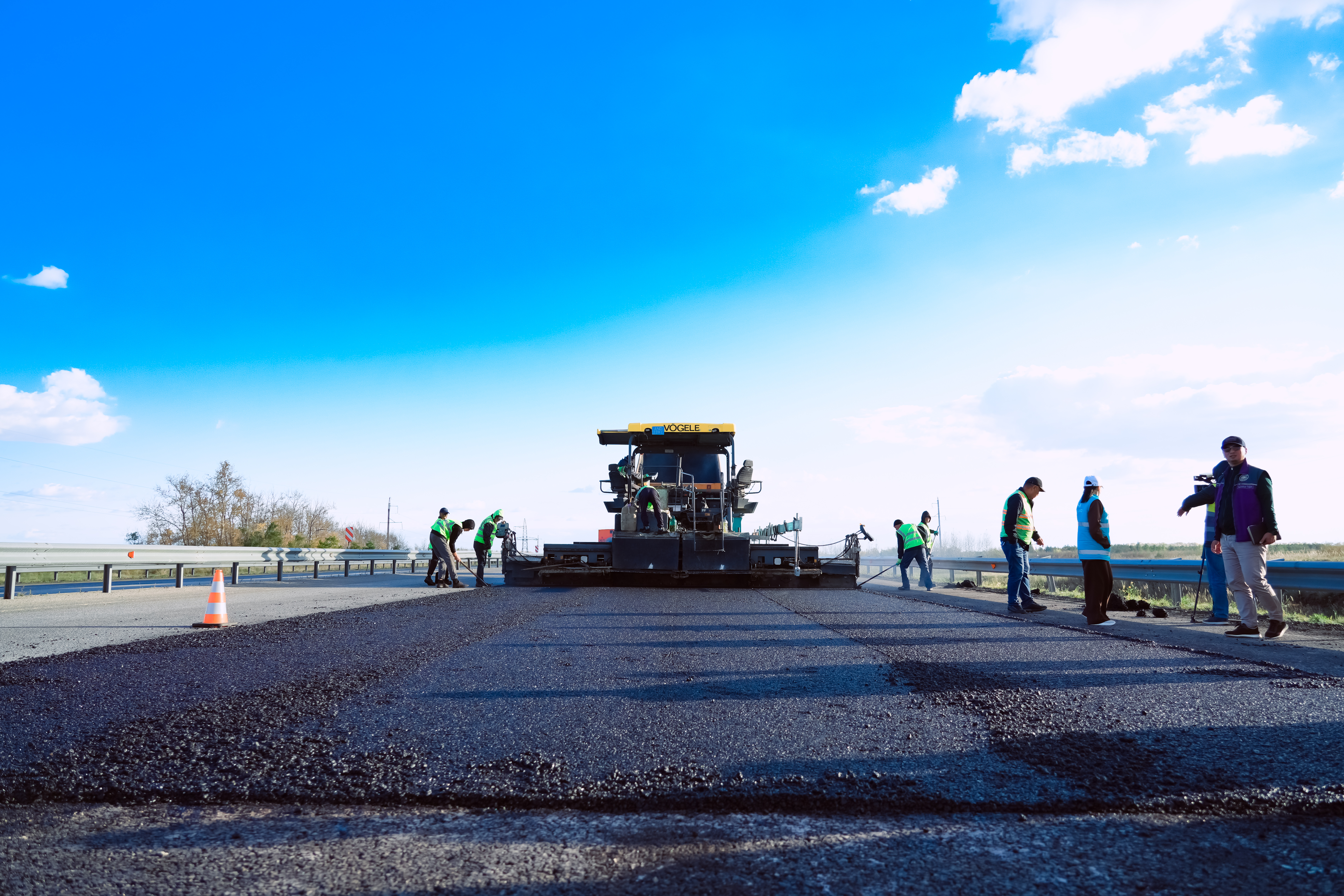 Ғалымдар «Superpave» технологиясы бойынша  алғашқы жол телімдерін төседі