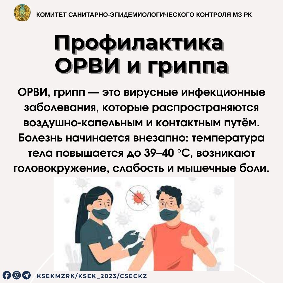 Профилактика ОРВИ и гриппа