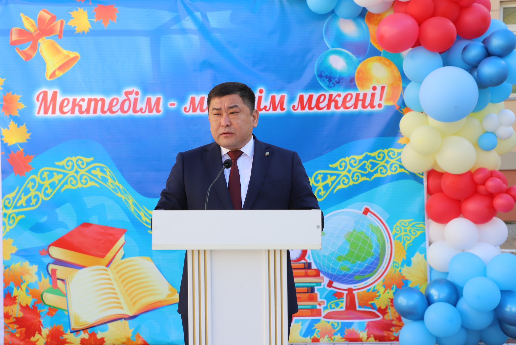 Аудан мектептерінде алғашқы қоңырау соғылды