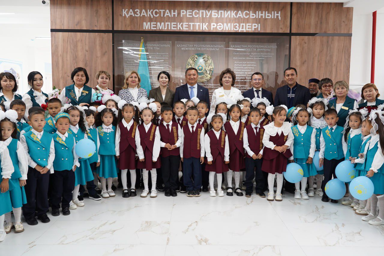 Степногорск қаласының Бестөбе кентінде Білім күні жаңа мектеп ашылды
