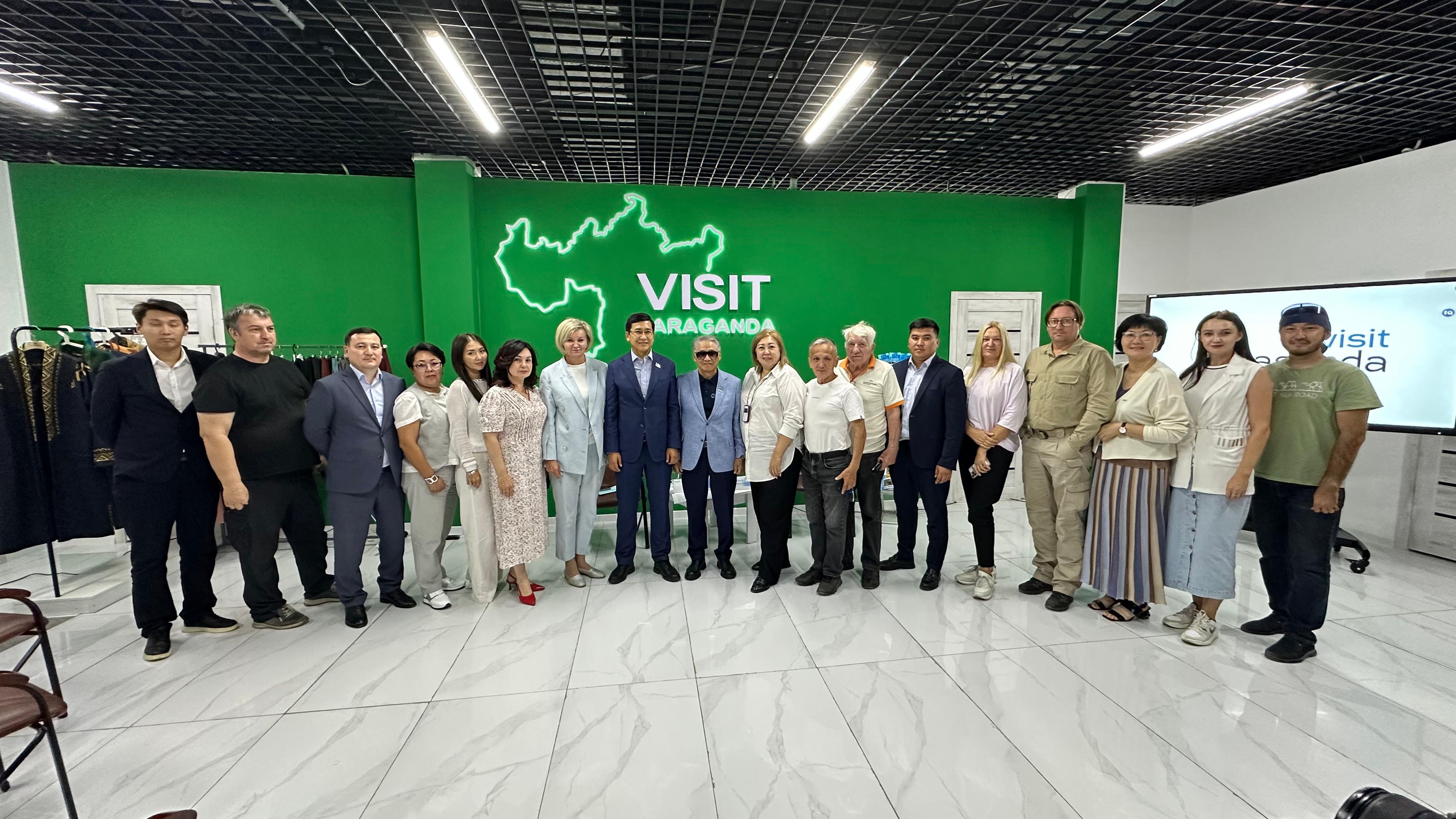 «Visit Karaganda» Туристік ақпараттық орталығына Қазақстан Республикасы Парламенті Мәжілісінің депутаттары