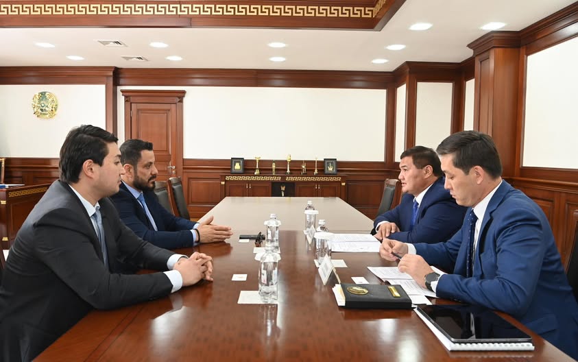 Глава региона встретился с исполнительным директором компании «Power International Holding» по Казахстану