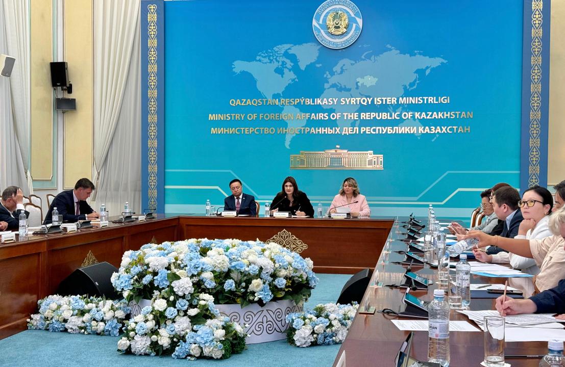 Қазақстан СІМ-де балалардың цифрлық ортадағы құқықтарын қорғау және тұрмыстық зорлық-зомбылықтың алдын алу мәселелері талқыланды