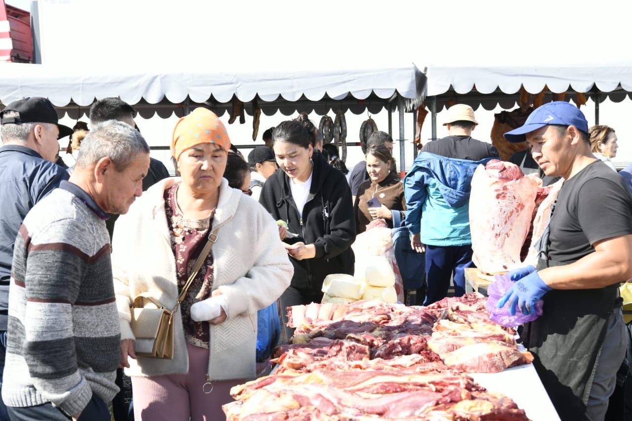 Астана қаласында Абай облысының ауыл шаруашылығы жәрмеңкесі өтіп жатыр
