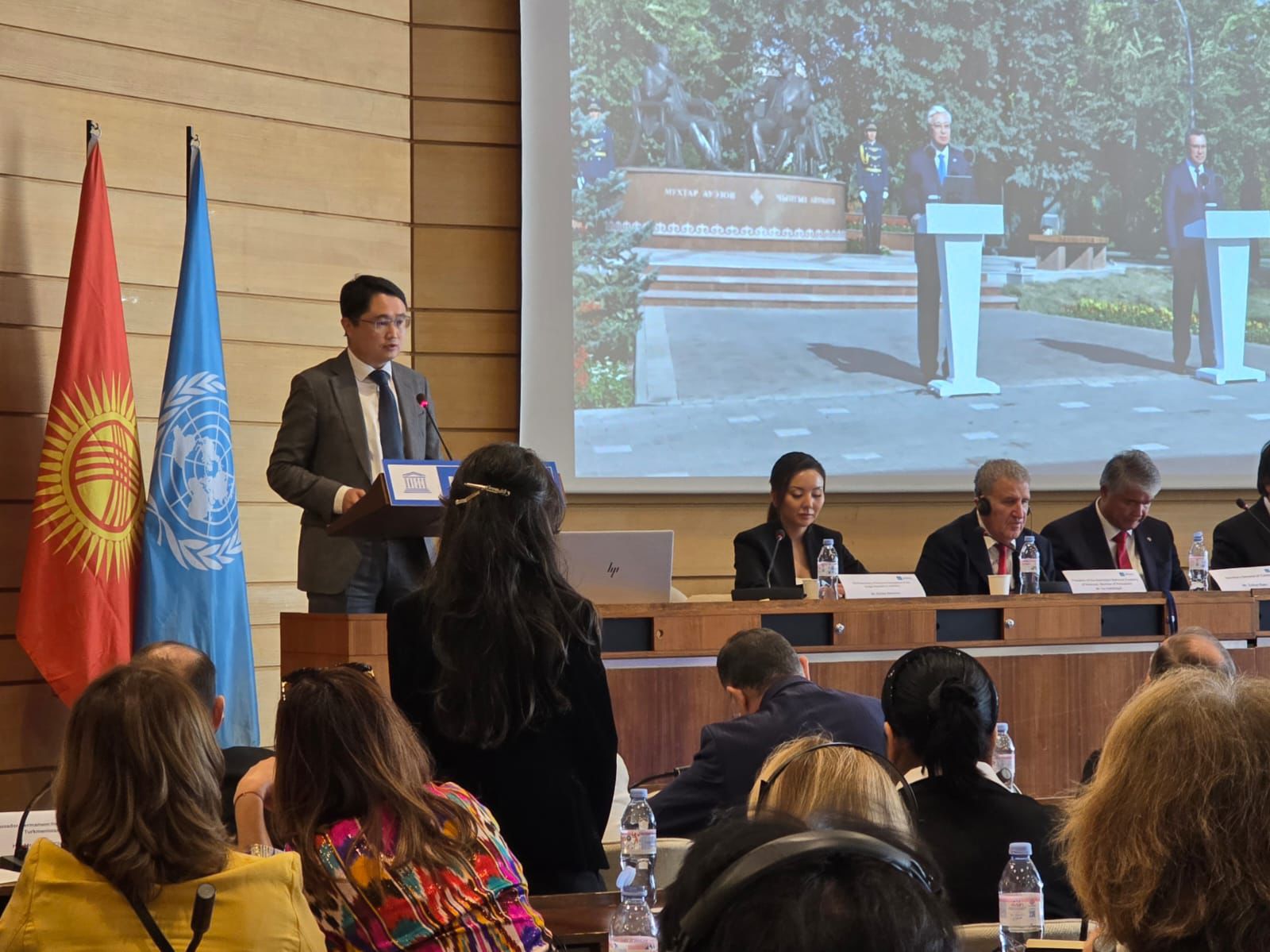 Permanent Delegation of Kazakhstan Takes Part in Conference on Chingiz Aitmatov and UNESCO