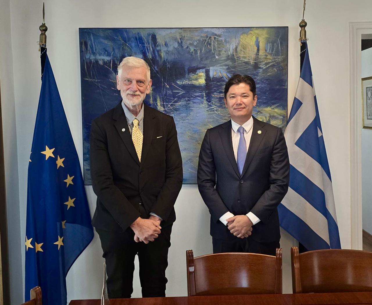 Bilateral Agenda of Kazakhstan and Greece Discussed in Athens