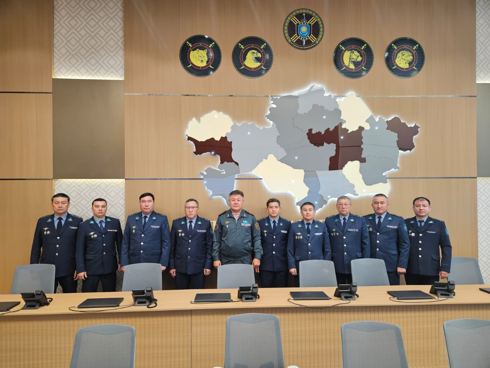 Ұлттық ұланның қоғамдық қауіпсіздік жағдайындағы рөлі талқыланды