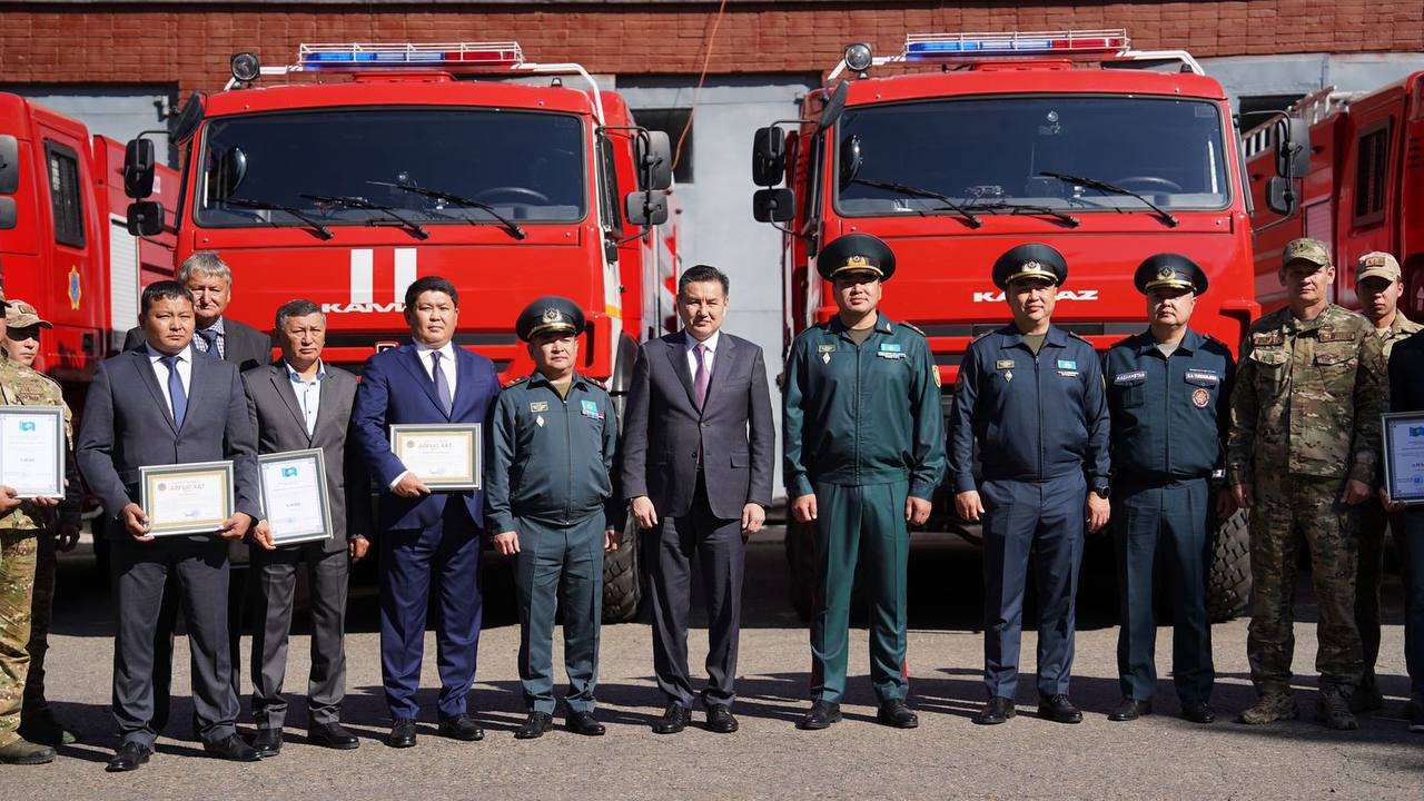 В ВКО спасателям передали новую технику