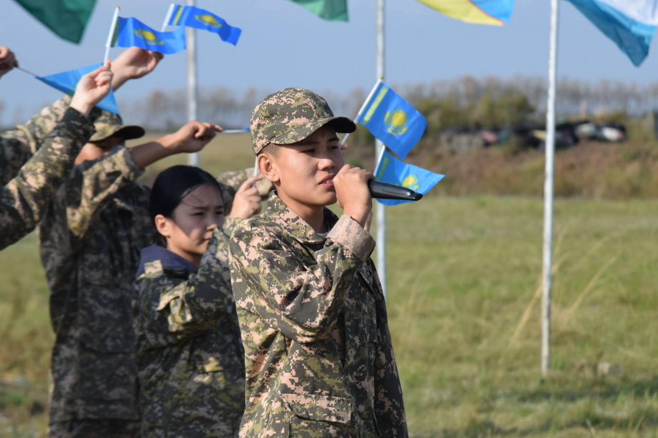 Областной слёт военно-патриотических клубов «Жас Әскер»