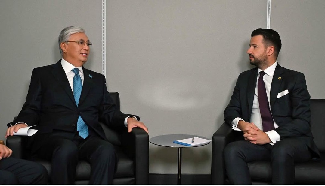 President of Kazakhstan Kassym-Jomart Tokayev Met with President of Montenegro Jakov Milatović on the Sidelines of the UN General Assembly