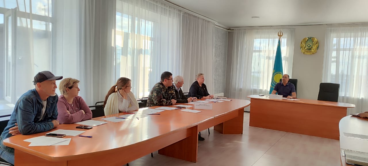 Жамбыл ауданы Қоғамдық кеңесінің кезекті отырысы