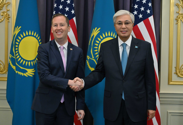 Қасым-Жомарт Тоқаев АҚШ Президентінің Оңтүстік және Орталық Азиядағы арнаулы өкілі Серджио Горды қабылдады