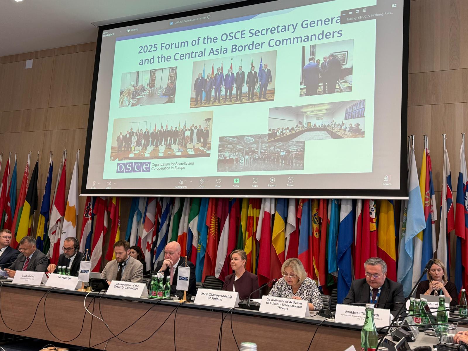 Kazakhstan Supports Strengthening Border Security Cooperation within the OSCE