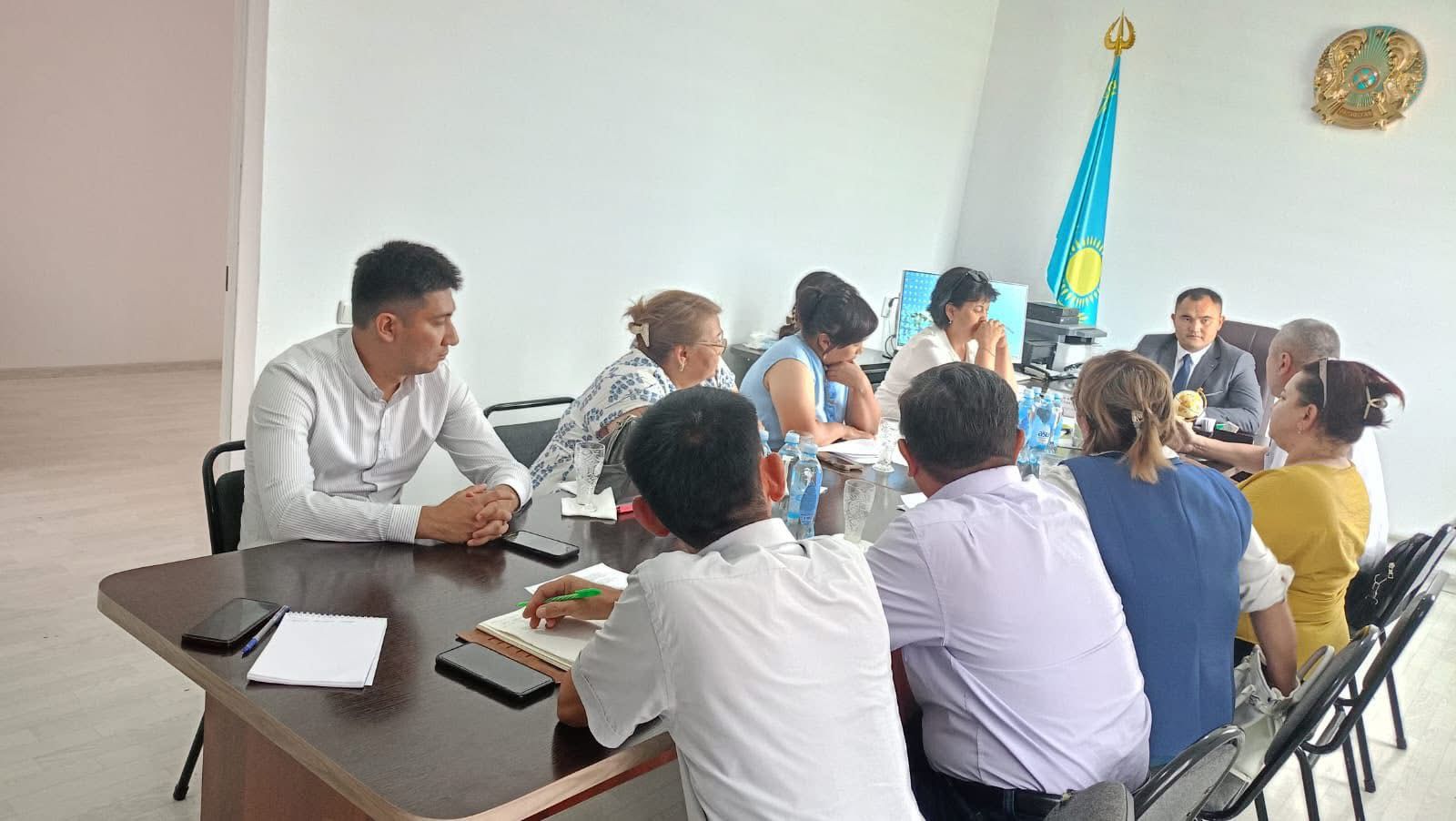 АУЫЛ ӘКІМДІГІНДЕ ЕСЕПТІК КЕЗДЕСУ ӨТТІ