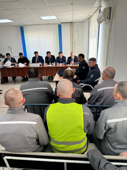 Омбудсмен посетил учреждение № 46 в Павлодаре