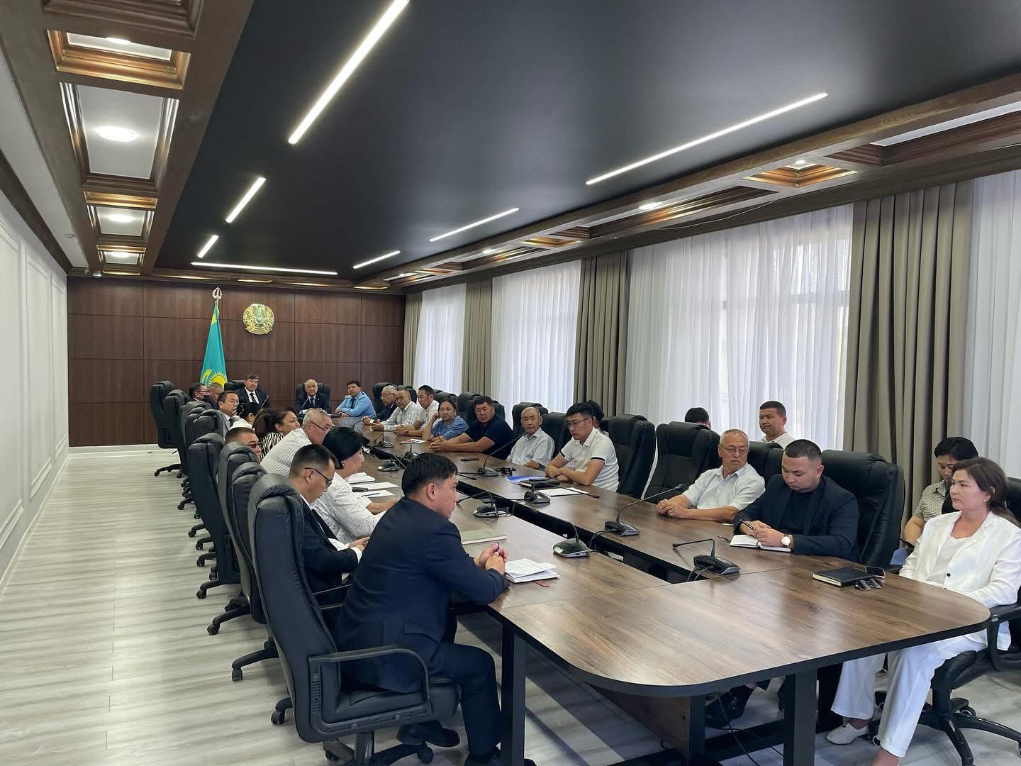 Қарақия ауданында Қоғамдық кеңестің кезекті отырысы өтті