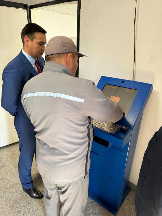 ҚАЖ мекемелері сотталғандарға арналған заманауи терминалдармен жабдықталады