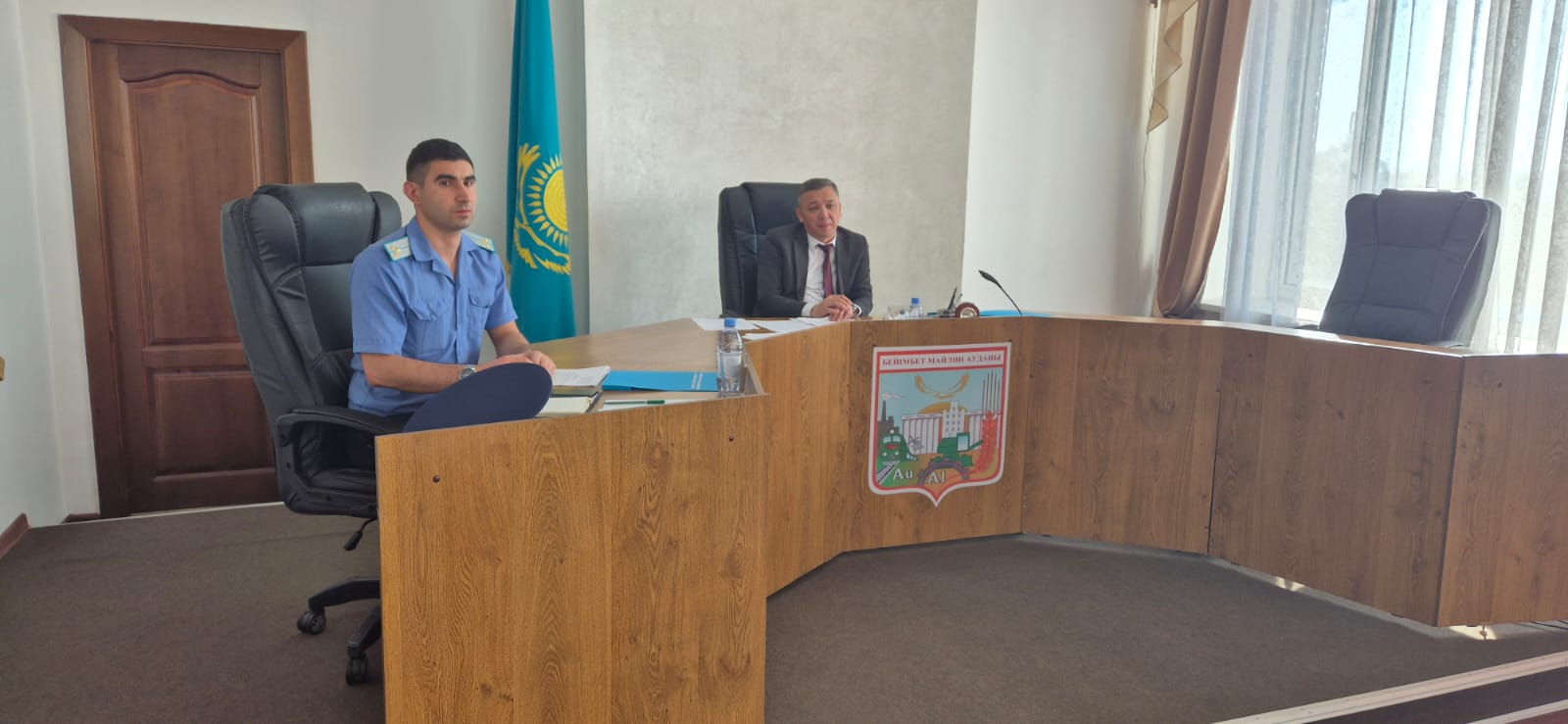 2025 жылғы 23 қыркүйекте аудан әкімдігінің ғимаратында Бейімбета Майлин ауданы бойынша мемлекеттік органдардың нашақорлыққа және есірткі бизнесіне қарсы күреске бағытталған қызметін үйлестіру жөніндегі ведомствоаралық штабтың отырысы өтті.