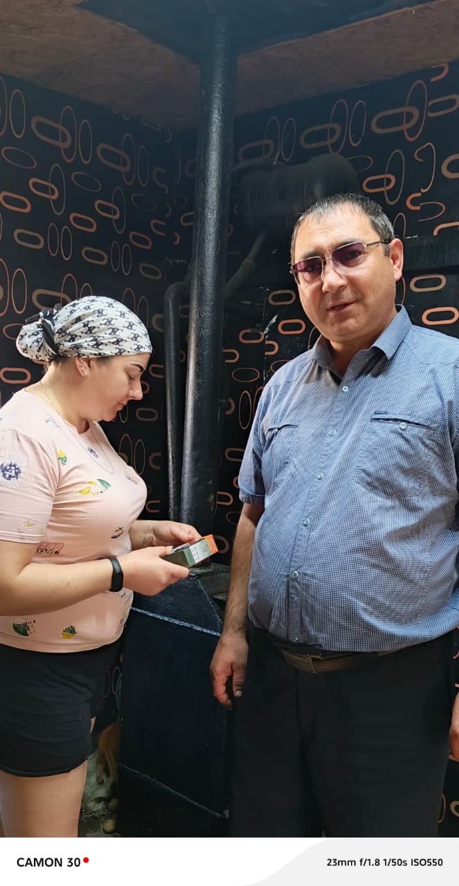 Установка  датчиков угарного газа в домах  многодетных семей