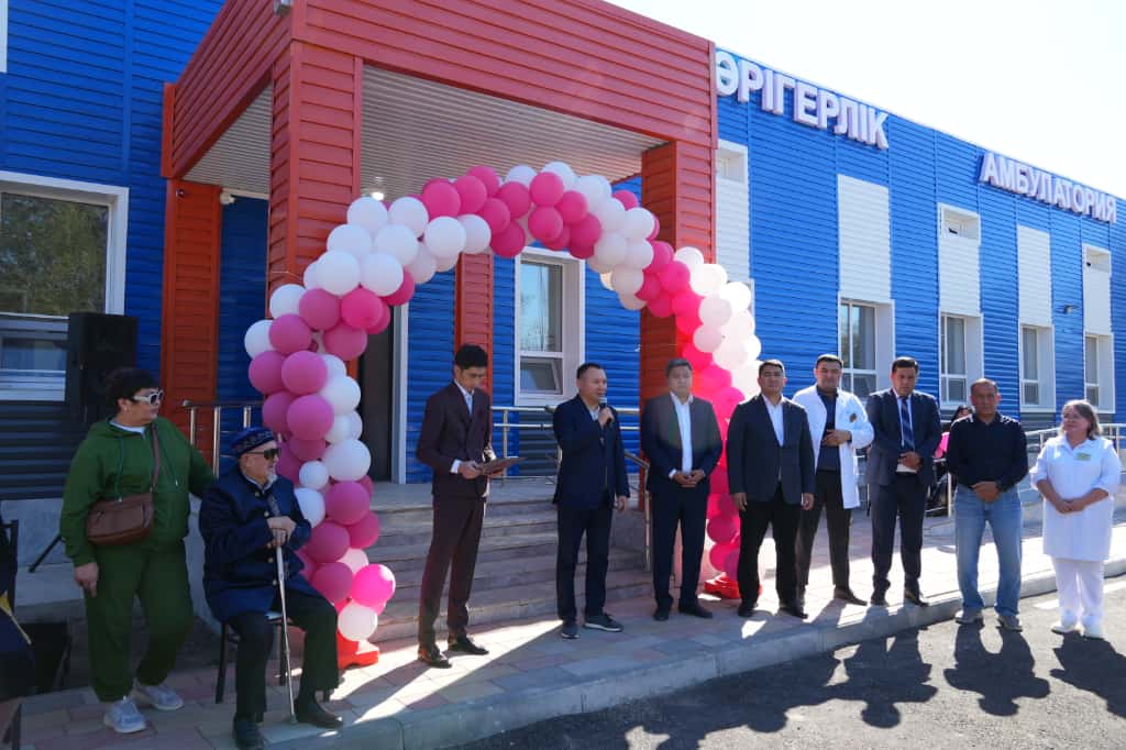 Жем қаласында жаңа дәрігерлік амбулатория пайдалануға берілді