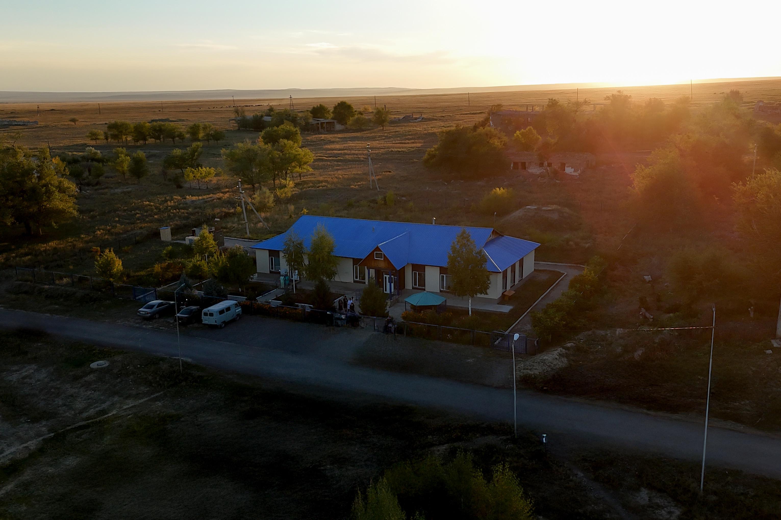 Аким области посетил село Карабута