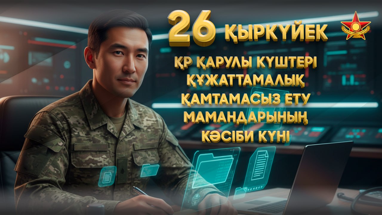 Қарулы күштерде құжаттамалық қамтамасыз ету қызметкері күні аталып өтуде