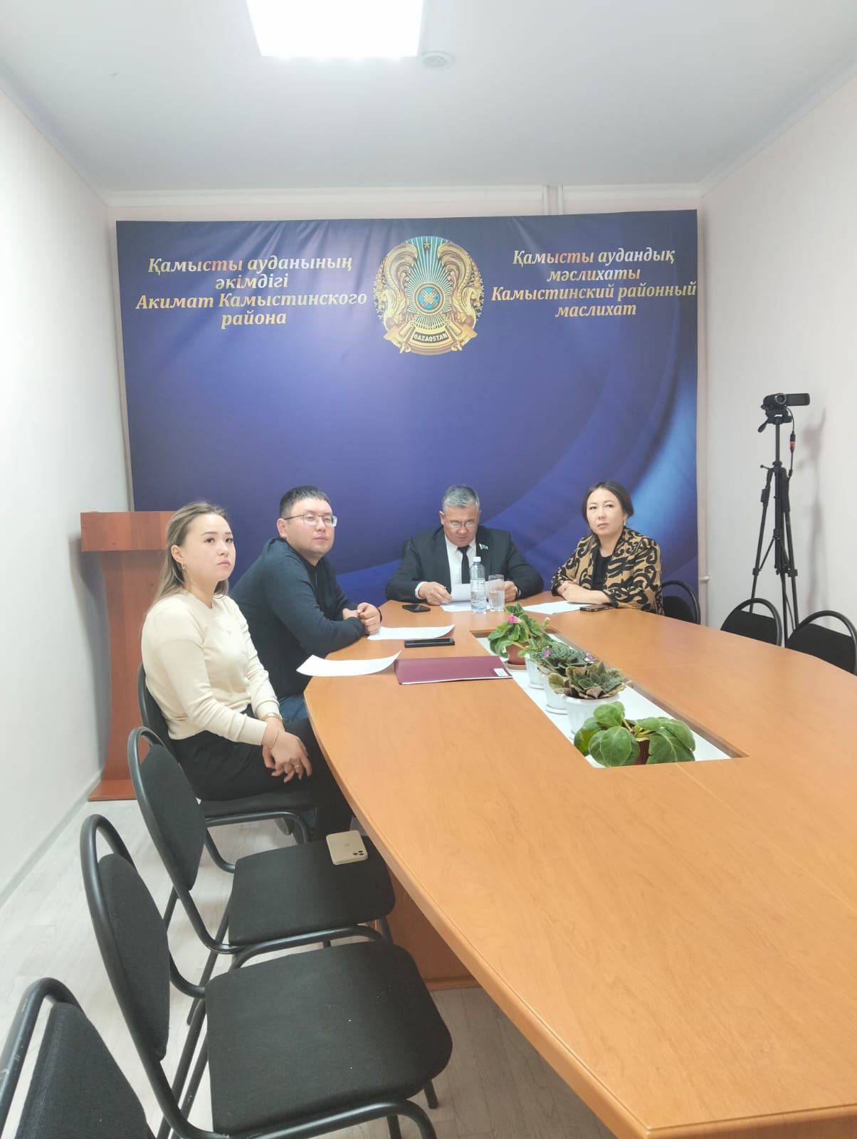 Сегізінші шақырылған Қамысты аудандық мәслихатының кезектен тыс сессиясы
