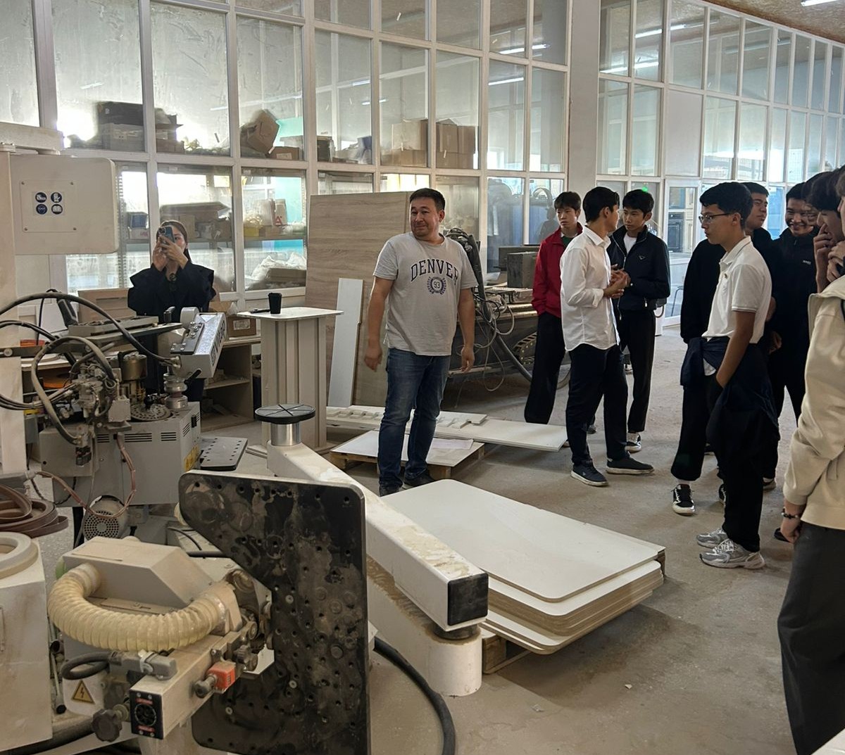 Қосшыда оқушыларға арналған өндірістік экскурсия өтті