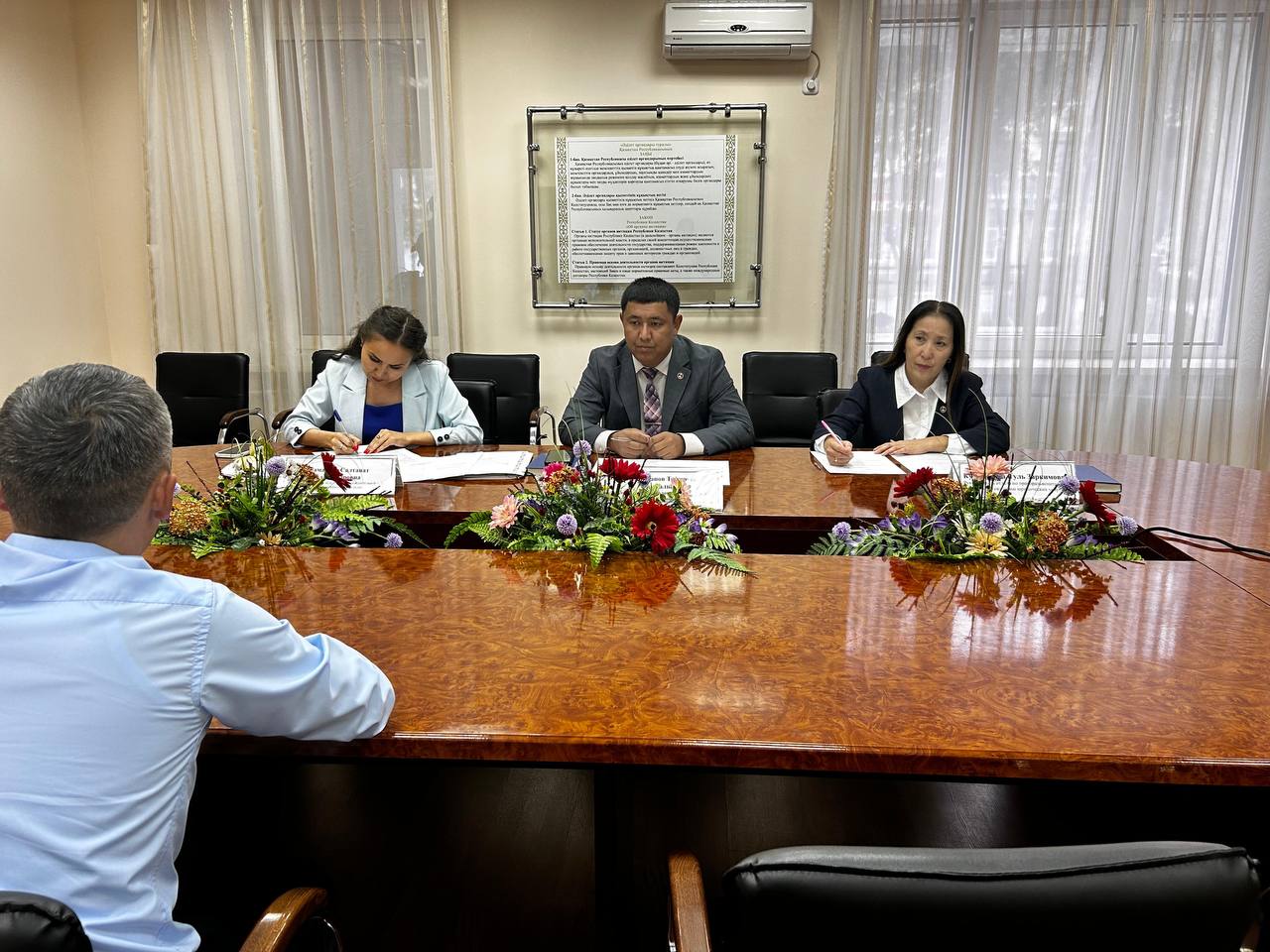 Лауазымды тұлғалардың аттестациясы өткізілді