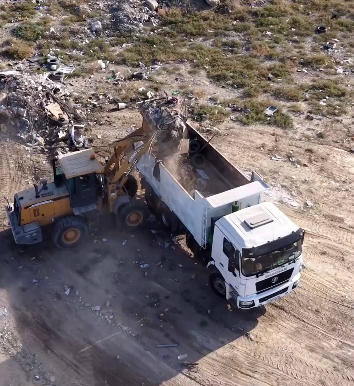 Ақтауда рұқсат етілмеген 17 қоқыс үйіндісі жойылды