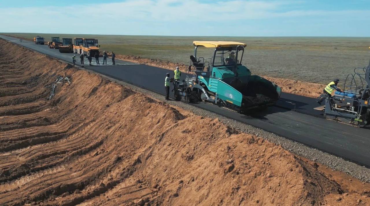 Шалқар маңындағы республикалық автожолдың 30 шақырымы пайдалануға берілді