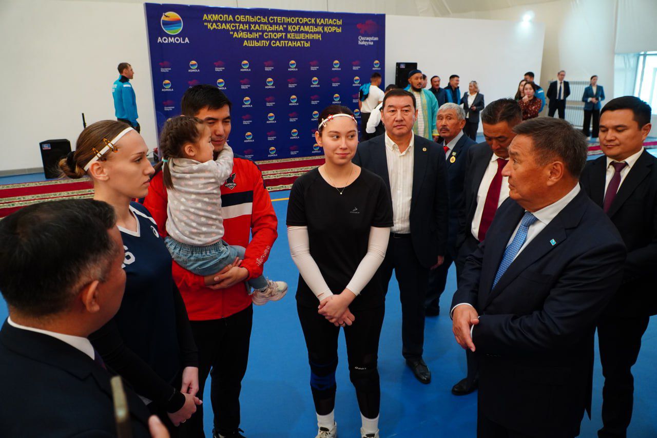 Степногорск қаласында жаңа «Айбын» спорт залы ашылды